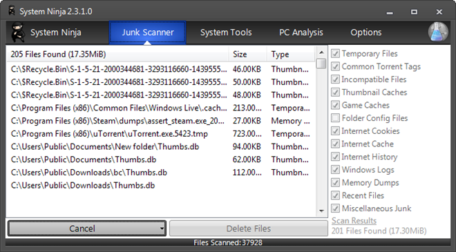 System Ninja 2.3.1.0