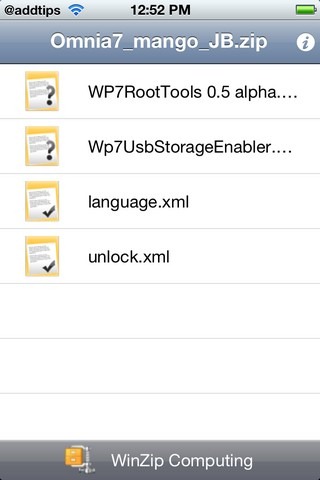 ZIP File iPhone ZIP File iPhone