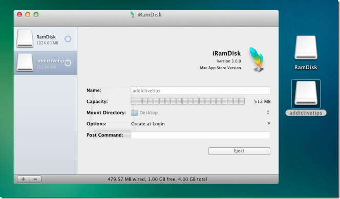 iRamDisk drives