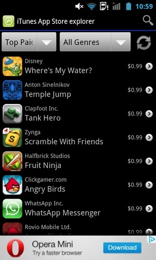 iTunes-App-Store-Explorer-Android-Home