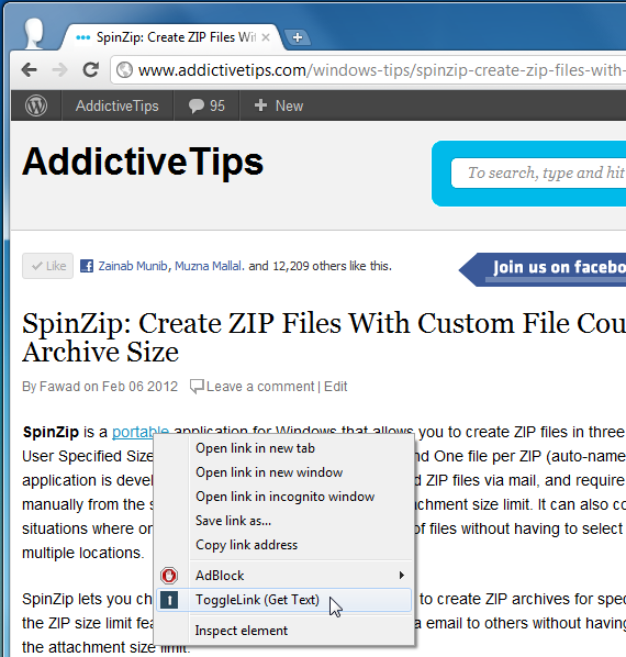 togglelink togglelink