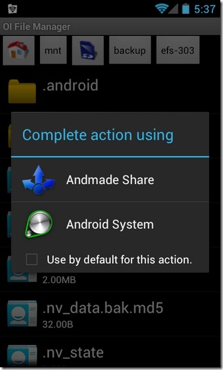 Andmade-Share-Android-Default-Option