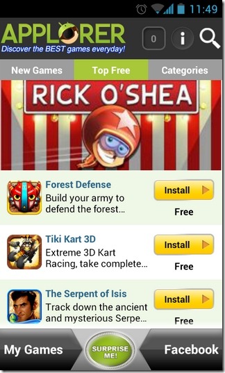 Applorer-Android-Home Applorer-Android-Home