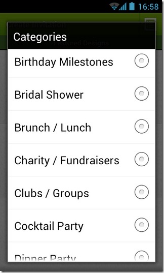 Evite-Android-Categories Evite-Android-Categories