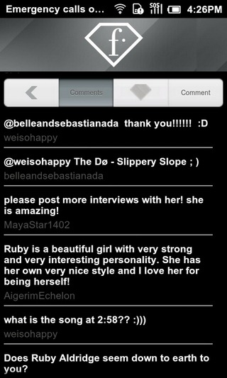 Fashion-TV-Android-Comments