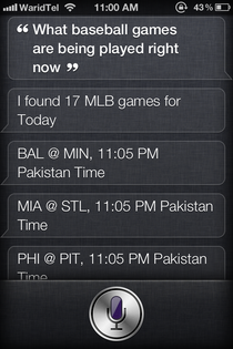 SiriSports Siri Fixtures
