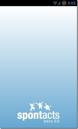 Spontacts-Android-Splash Spontacts-Android-Splash