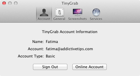 Tiny Grab sign in Tiny Grab sign in