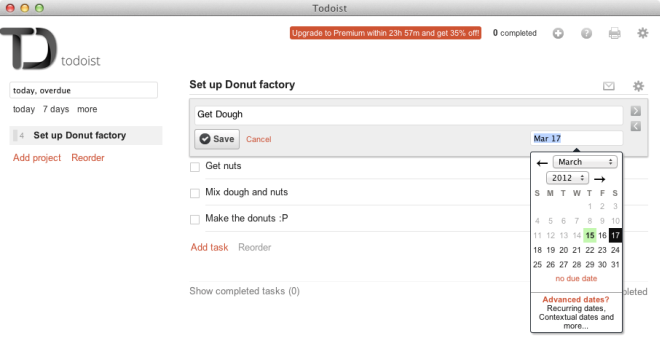 Todoist tasks Todoist tasks