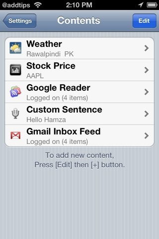 Voice Brief Contents Voice Brief Contents