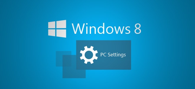 windows 8 pc settings not working