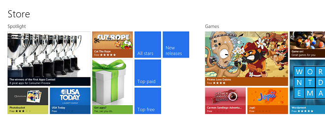 Windows 8 Store Windows 8 Store