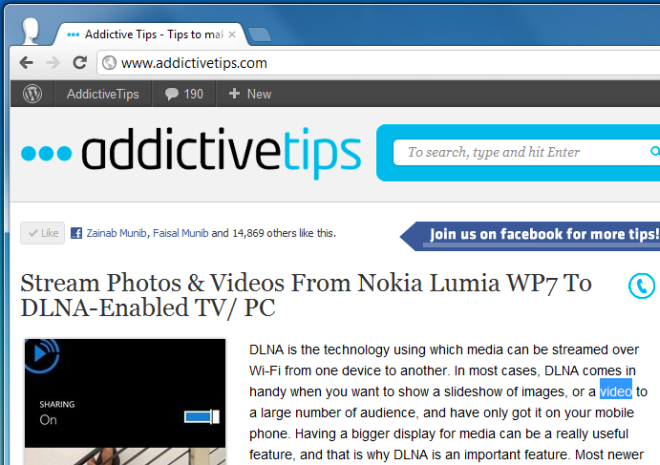 search all open tabs chrome