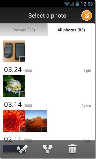 Cymera-Android-Gallery Cymera-Android-Gallery