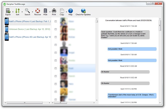 decipher text backing up phone decipher text backing up phone