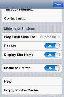 Fotopedia National Parks Settings Fotopedia National Parks Settings