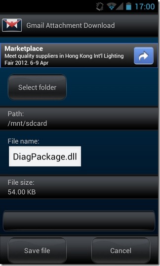 inbox app by gmail download attachment