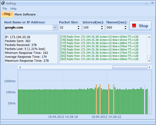 ping tool for windows