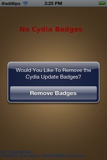 No Cydia Badges iOS No Cydia Badges iOS