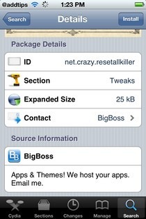 ResetAllKiller Cydia ResetAllKiller Cydia