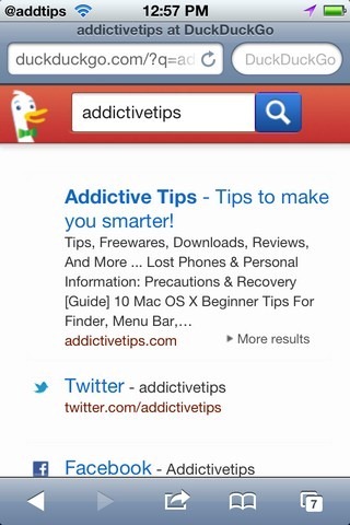Safari Custom Search Engine