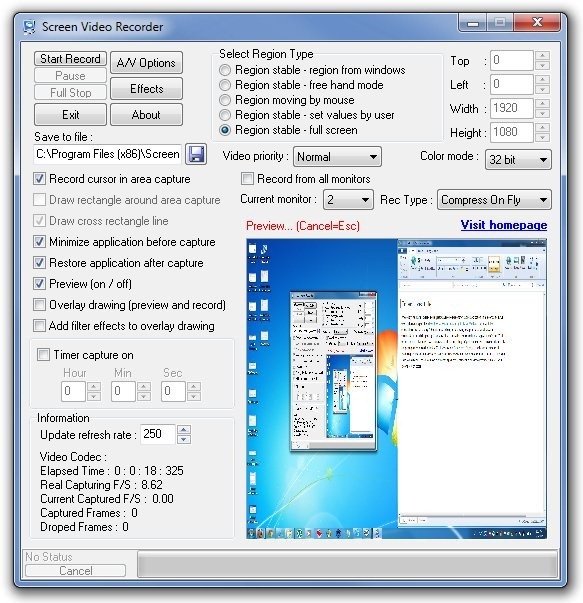 Screen Video Recorder Screen Video Recorder