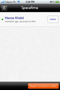 Space-time Location Space-time Location