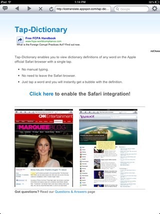 Tap-Dictionary iOS Tap-Dictionary iOS