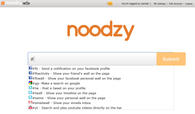 аккаунт noodzy