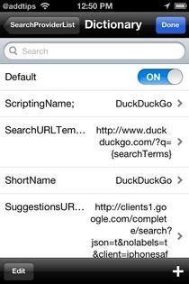 iFile Safari Custom Search Engine