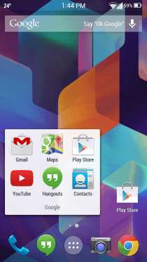 Google Experience Launcher Home