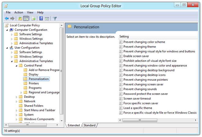 Local Group Policy Editor new Local Group Policy Editor new