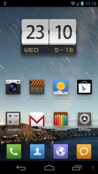 MIUI 4 Launcher Home MIUI 4 Launcher Home