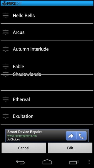 MP3dit-Android-Reorder MP3dit-Android-Reorder