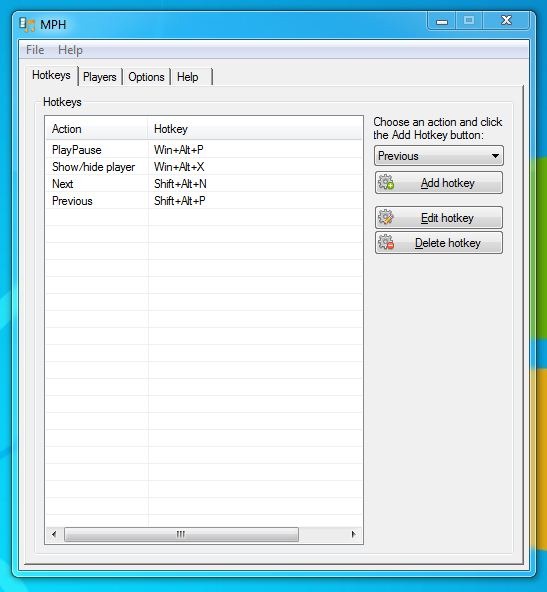 Use Hotkeys For Playback Control Of Multiple Media Players With MPH
