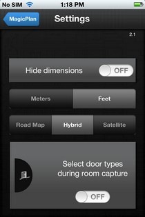 MagicPlan Settings MagicPlan Settings