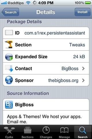 PersistentAssistant For iPhone 4S PersistentAssistant For iPhone 4S