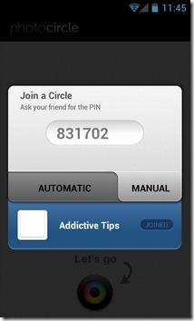 PhotoCircle-Android-PIN