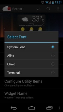 Recast-Android-Widget-Font Recast-Android-Widget-Font