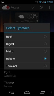 Recast-Android-Widget-Typeface Recast-Android-Widget-Typeface