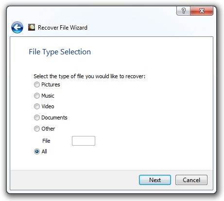 Recover File Wizard_step2