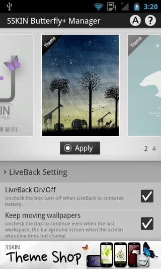 SSKIN_Butterfly _Launcher_Themes SSKIN_Butterfly _Launcher_Themes