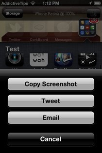 Screenshot Journal Options Screenshot Journal Options