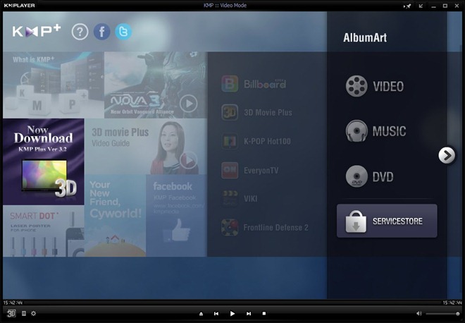 The KMPlayer The KMPlayer