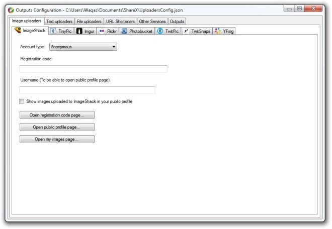 Upload Configurations Upload Configurations