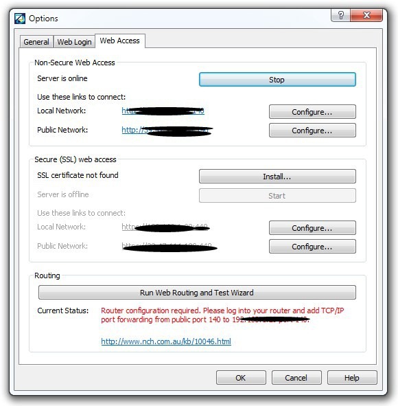 Web Access Web Access