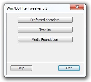 Win7DSFilterTweaker Win7DSFilterTweaker