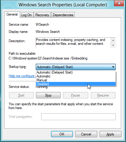 Windows Search Properties (Local Computer)_2012-05-22_16-39-06 Windows Search Properties (Local Computer)_2012-05-22_16-39-06