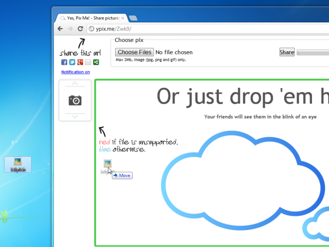 перетаскивания