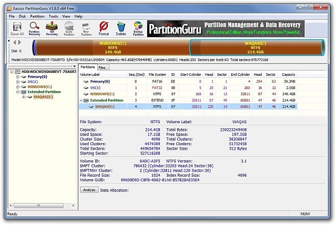 Eassos PartitionGuru Eassos PartitionGuru
